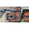 Image 2 : Lot of Three Maisto Harley Davidson Die Cast Motorcycles
