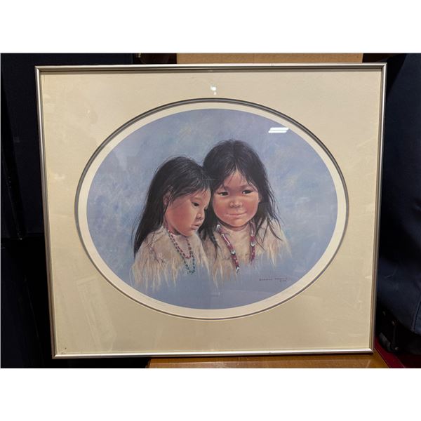 VTG 1983 Dorothy Francis “The Sisters” Signed Limited Edition Print 140/500