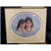 Image 1 : VTG 1983 Dorothy Francis “The Sisters” Signed Limited Edition Print 140/500
