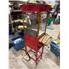 Image 3 : Movie Time Popcorn Machine Cart w/ Kettle & Wheels