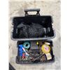 Image 1 : Assorted Lawn & Garden Tools w/ Trimmer Line, Netting, Hand Tools & Carry Case