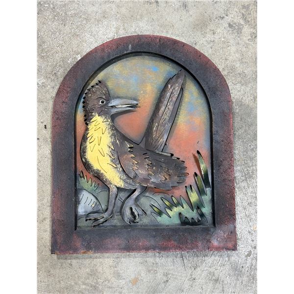 Metal Roadrunner Wall Art