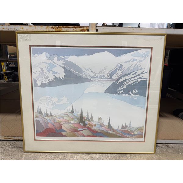 Henry Houston “Garibaldi Lake - Whistler” Signed Ltd Ed Lithograph 131/375