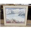 Image 1 : Henry Houston “Garibaldi Lake - Whistler” Signed Ltd Ed Lithograph 131/375