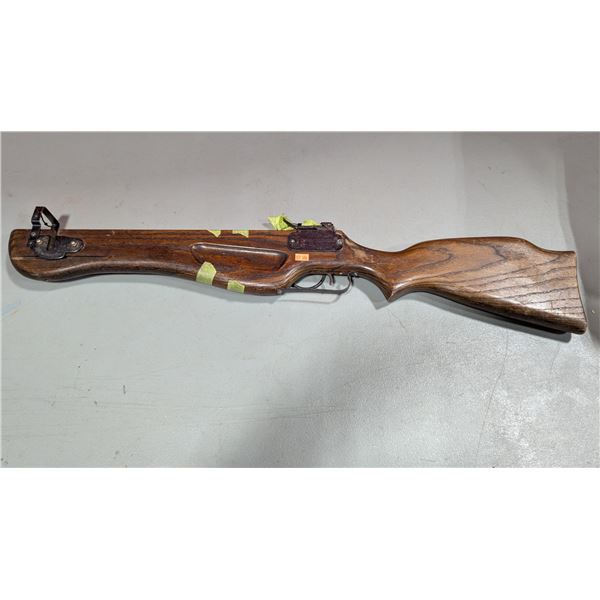 VTG Wham-O Power Master Wood Stock Crossbow - Incomplete / As Is