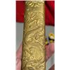Image 2 : Ornate Asian Dragon-Motif Dagger w/ Metal Scabbard & Wire-Wrapped Grip
