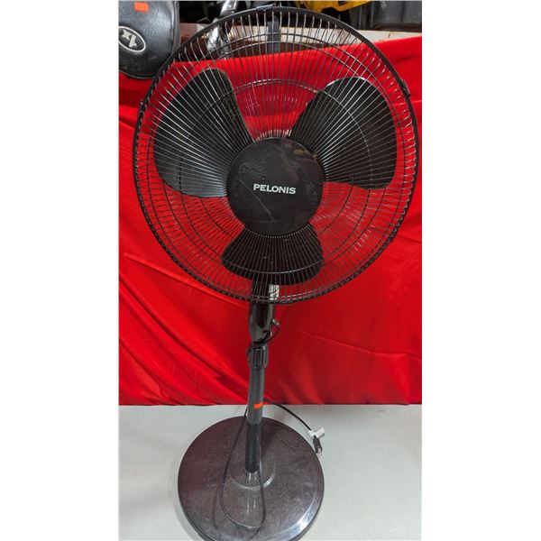 Pelonis Black Standing Fan