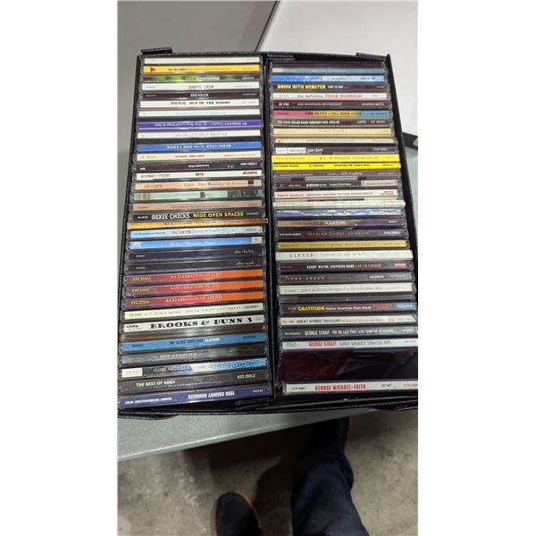 Bulk Lot of Assorted CD's w/ ABBA, Dixie Chicks, George Straight & More