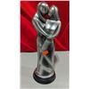 Image 1 : VTG Les Cadeaux Elby Gifts Silver-Tone Embracing Couple Sculpture