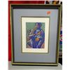 Image 1 : VTG Ronald David Thompson Signed Limited Edition Serigraph - Mother & Child