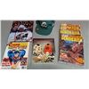 Image 1 : VTG NHL Hockey Guides, Esso All-Star Collection, Card Guide, Dinosaur 3-D Magazines & Cap