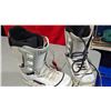 Image 2 : Snowboarding Lot - Two Snowboards One w/ Bindings, Size 11 Boots, & Carry Bag
