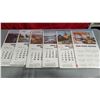 Image 1 : VTG Lot of Union Pacific Railroad Calanders w/ 1971, 1969, 1970