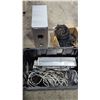 Image 1 : Assorted Cable Lot, Microphone Cables and Subwoofer