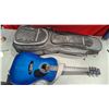 Image 1 : Vibrant Blue Jay Jr. Acoustic Guitar Model: Jay-JR/TBL w/ Soft case