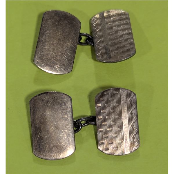 VTG H.G&S Gold and Silver Cufflinks