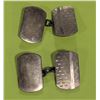 Image 1 : VTG H.G&S Gold and Silver Cufflinks