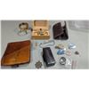 Image 1 : Variety Lot: Wallet, Key Wallet, Cufflinks, Whistler Pins ...