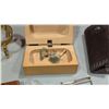 Image 2 : Variety Lot: Wallet, Key Wallet, Cufflinks, Whistler Pins ...