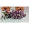 Image 2 : Glass Grapes and Chinese Style Clay Dog Figures