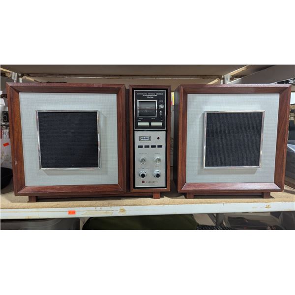 VTG Panasonic Solid State Automatic Tuning System FM  Multiplex Stereo