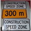 Image 1 : Large Metal Construction Signs
