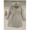 Image 2 : SERAPHINE 4-IN-1 DETACHABLE PUFFER BABYWEARING PARKA - TAUPE - WITH HOOD SIZE:10