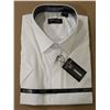 Image 1 : RAFFAEL UOMO MEN'S SHORT-SLEEVE SHIRT SIZE: XL (17/17-1/2) – WHITE