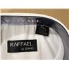 Image 2 : RAFFAEL UOMO MEN'S SHORT-SLEEVE SHIRT SIZE: XL (17/17-1/2) – WHITE