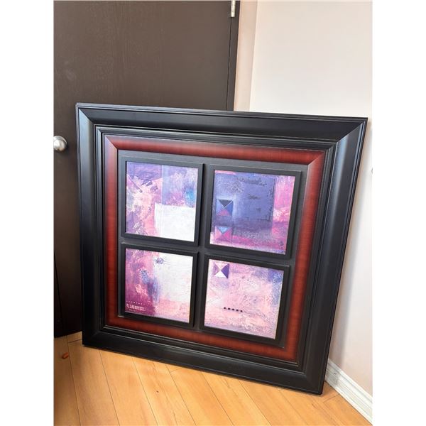 FRAMED ARTWORK 46"x46"