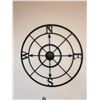 Image 1 : METAL COMPASS WALL ART 32"d.