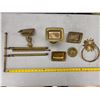 Image 1 : LOT OF ASSORTED BRASS ITEMS