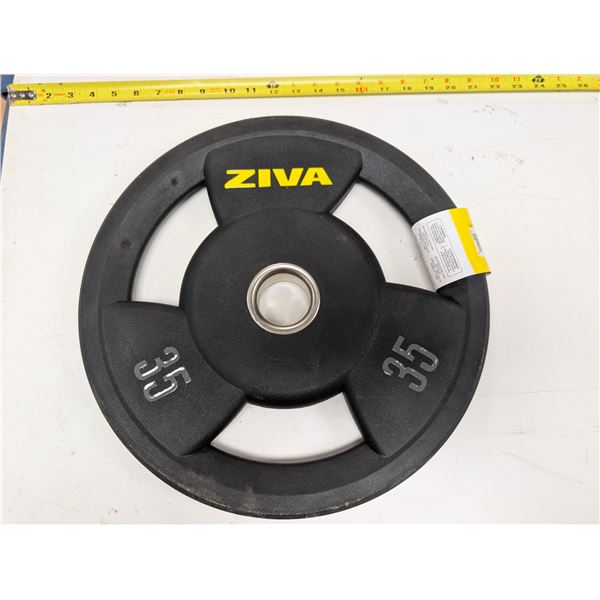 ZIVA 35LB WEIGHT PLATE