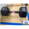 Image 1 : CAP 30LB CAST IRON DUMBBELL