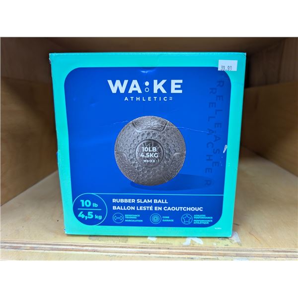 WAKE ATHLETICS 10LB SLAM BALL