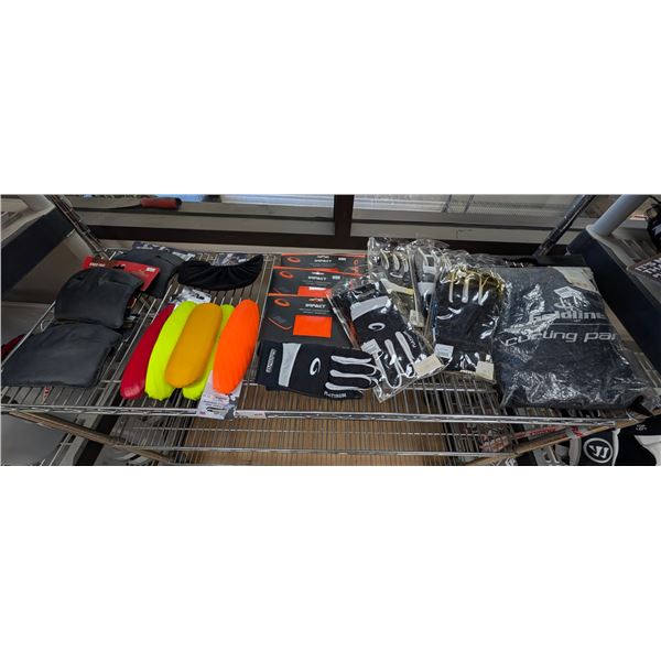LOT OF ASSORTED CURLING ACCESSORIES