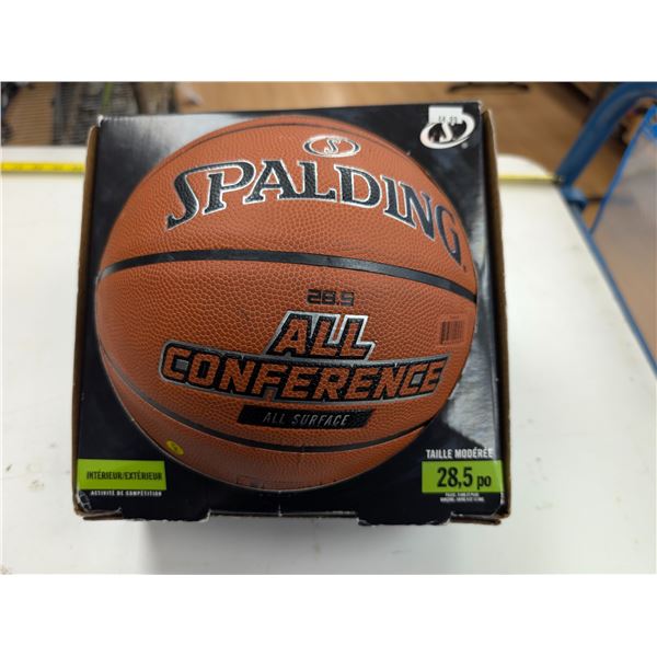 BASKETBALL SPALDING ALL CONFERENCE COMPETITIVE INDOOR/OUTDOOR 28.5"