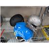 Image 1 : LOT OF 3 ASSORTED HELMETS