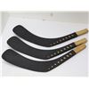 Image 1 : LOT OF 3 WOODEN HOCKEY STICK REPLACEMENT BLADES