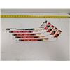 Image 1 : LOT OF 5 ASST MINI TOY HOCKEY STICKS