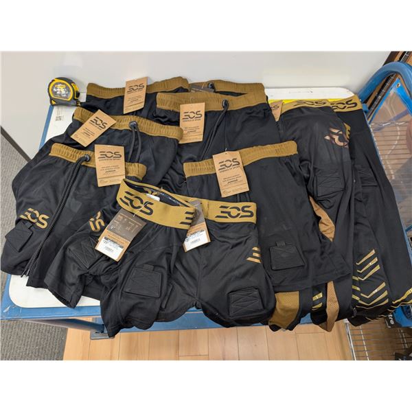 LOT OF 11 ASST EOS LADIES YOUTH & JUNIOR HOCKEY CLOTHING -ASST SIZES