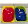 Image 1 : LOT OF 18pcs ASST CCM PRACTICE SWEATER BLUE & RED INTERMEDIATE JUNIOR & YOUTH