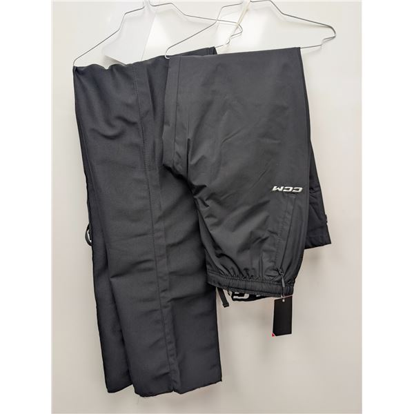 LOT OF 2 ASST CCM SKATING PANTS SENIOR -LRG