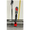 Image 2 : *USED* NORDICA ALPINE SKIS 70cm WITH BINDINGS AND POLES