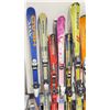 Image 2 : LOT OF 10 **USED** ASSORTED ALPINE SKIS WITH BINDINGS