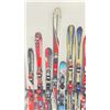 Image 2 : LOT OF 10 **USED** ASSORTED ALPINE SKIS WITH BINDINGS