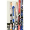 Image 3 : LOT OF 9 **USED**SINGLE SKIS FOR DECORATION
