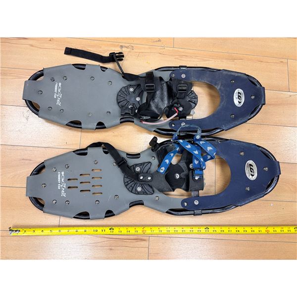 **USED** LOUIS GARNEAU SNOWSHOES ERGOTRAIL SYNERGY 930 -30" (DIFFERENT STRAPS)