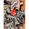Image 4 : **USED** LOT OF +/-30 ASSORTED ADULT DOWNHILL SKI BOOTS