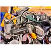 Image 3 : **USED** LOT OF +/-25 ASSORTED ADULT DOWNHILL SKI BOOTS